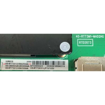 MAIN PARA SMART TV (ROKU) TCL 4K (3840 X 2160) QLED DOLBY VISION HDR / NUMERO DE PARTE 08-RT73012-MA200AA / 40-RT73M1-MAD2HG / 08-CS55CUD-OC400AA / 08-RT73012-MA300AA / V8-RT73K01-LF1V1050 / PANEL LVU550NDHL / MODELO 55R635 - Imagen 2